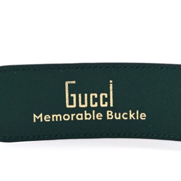 Brand new Gucci Calfskin Double G Memorable Buckle 40mm Belt size 75 - Picture 4 of 13